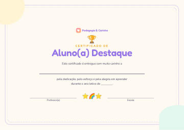 Modelo de certificado